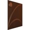 Ekena Millwork 19 5/8in. W x 19 5/8in. H Ezra EnduraWall Decorative 3D Wall Panel Covers 2.67 Sq. Ft. WP20X20EZDRU - alternate 3